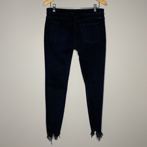 DL1962 Washed Black Busted Margaux Ankle Skinny‎